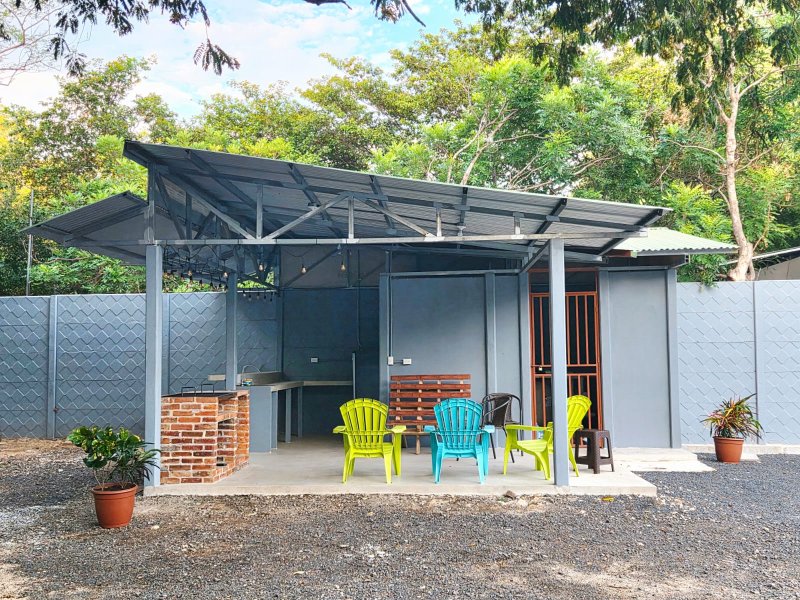 Rancho para parrillada